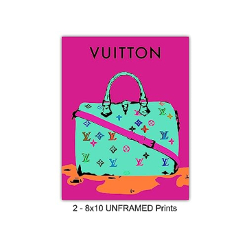 Stylish Glam Wall Art Decor for Fashion Lovers