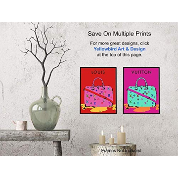 Stylish Glam Wall Art Decor for Fashion Lovers