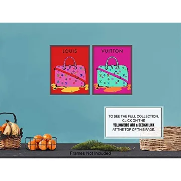 Stylish Glam Wall Art Decor for Fashion Lovers