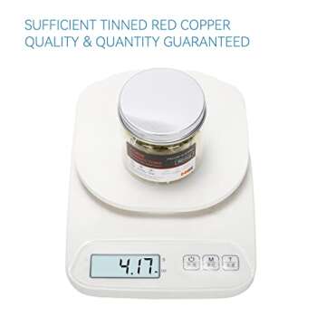 HKS 60PCS Fork Connector #10 Yellow 12-10 Gauge - Heat Shrink Spade Fork Wire Connectors Kit - Tinned Red Copper - Automotive Marine Crimp Connectors - Waterproof and Insulated Terminals