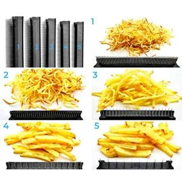 ICO Potato Slicing Mandoline With 5 Blades Made In France
