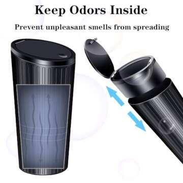 SGLRT Universal Car Trash Can - Compact and Leakproof