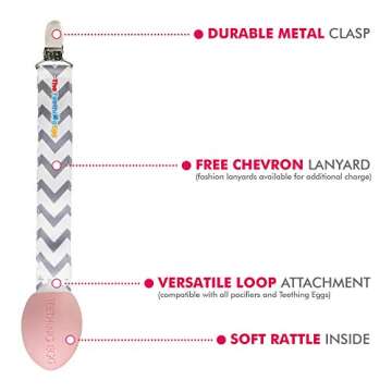 The Teething Egg Pink Bundle - Baby Registry Must Have - Infant Toys 3-6 Months, Sensory Toys for 0-...