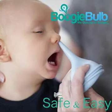 BoogieBulb Baby Nasal Aspirator - Safe & Effective