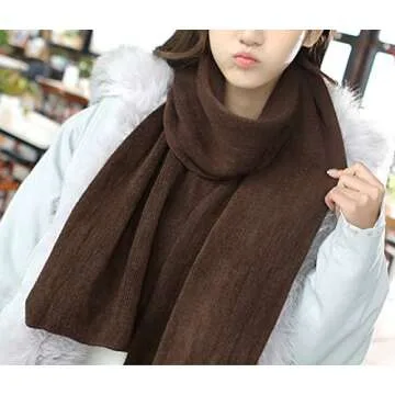 Wander Agio Women's Elegant Long Winter Shawl Scarf