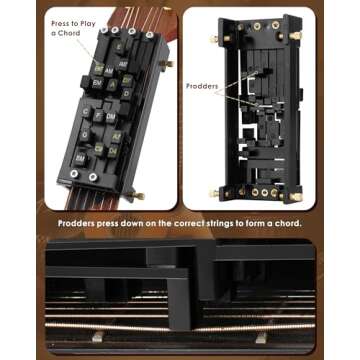 Portable Guitar Chord Trainer for Rapid Learning
