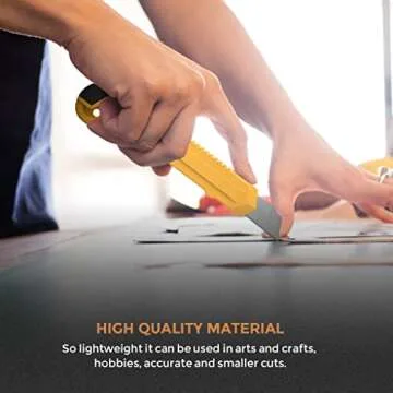 Nicpro Utility Knives - 15 Pack with Extra Blades