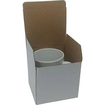 Husband + Wife 11-Ounce White Ceramic Coffee Mugs Set, White/White