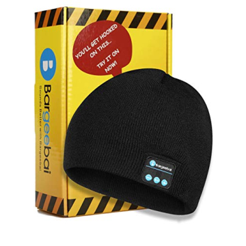 Bargeebai Unisex Beanie Hat Bluetooth Wirless Upgraded Loud Stereo Speaker Unique Awesome Cute Fall ...