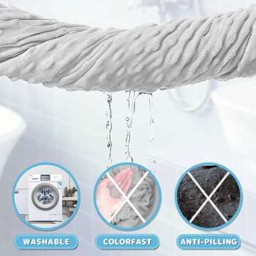 IPOZITO Seat Cover Compatible with Bumbo Seat, Gray Baby Bumbo Seat Cover, Comfortable Bumbo Floor Seat Cover for Baby Girl and Boy, Only Compatible with Bumbo Baby Seat