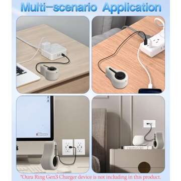 Oura Ring Gen3 Silicone Charger Protector for Travel