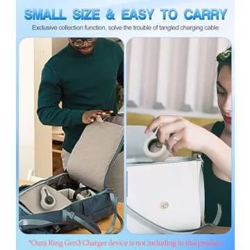 Oura Ring Gen3 Silicone Charger Protector for Travel