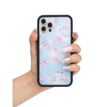 Wildflower Kitten Around iPhone 13 Pro Max Case