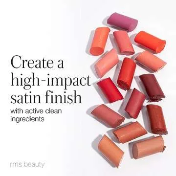 RMS Beauty Wild With Desire Lipstick - Lip Stain, Lip Tint & Lip Stick, Hydrating Lip Tint Moisturizing Lipstick, Long Lasting Lipstick for Women