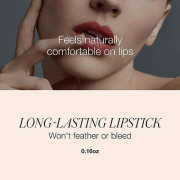 RMS Beauty Wild With Desire Lipstick - Lip Stain, Lip Tint & Lip Stick, Hydrating Lip Tint Moisturizing Lipstick, Long Lasting Lipstick for Women