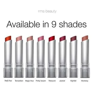 RMS Beauty Wild With Desire Lipstick - Lip Stain, Lip Tint & Lip Stick, Hydrating Lip Tint Moisturizing Lipstick, Long Lasting Lipstick for Women