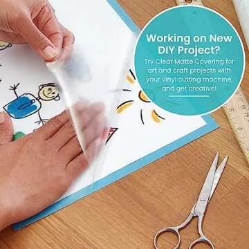 Con-Tact Brand Creative Clear Covering, Versatile and Self-Adhesive Shelf Liner, Ideal Privacy Film, Protective Clear Vinyl, 18'' x 16', Matte