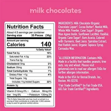 Milk Chocolate Gems | 2 Small Bags