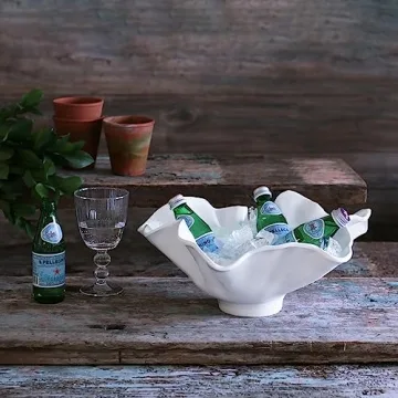 Elegant Beatriz Ball VIDA Bloom Wine Bucket for Entertaining