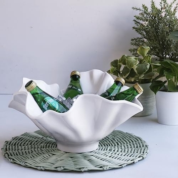 Elegant Beatriz Ball VIDA Bloom Wine Bucket for Entertaining
