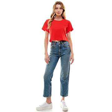 Stylish Women's Boxy Crop Top for Everyday Comfort
