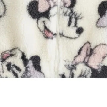Disney Minnie Mouse Girls Sherpa Coat Jacket for Kids