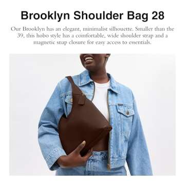 Coach Brooklyn Shoulder Bag 28, Maple