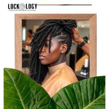 Peppermint Tea Tree Loc Oil for Dreads & Locs - All-Natural Hair Care