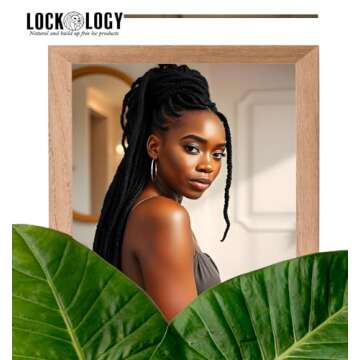 Natural Peppermint Tea Tree Loc Oil for Healthy Dreads