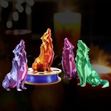 LOVOON Dual Color PLA Filament for Vibrant 3D Printing