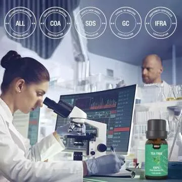 MISIJI Essential Oils Set for Diffuser and Home Scents