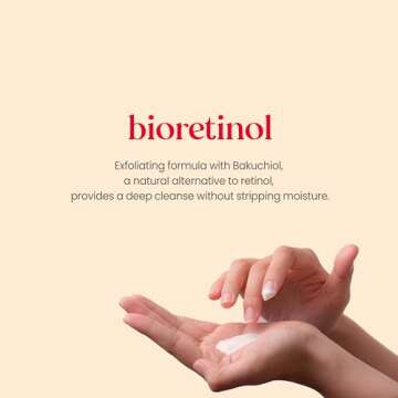 Burt's Bees Renewal Refining Cleanser with Bakuchiol Natural Retinol Alternative, 6 Oz (Package May Vary)