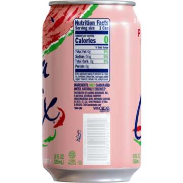 LaCroix Sparkling Water, Pasteque (Watermelon), 12 Fl Oz (pack of 8)