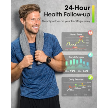 Smart Watches for Men & Women - Fitness Tracker & Waterproof