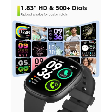 Smart Watches for Men & Women - Fitness Tracker & Waterproof