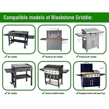 Fig & Leaf (30 Pack) Drip Pans Compatible with Blackstone Grills for 36 Inch l 30 Inch l 28 Inch l 22 Inch l 17 Inch Griddle l Rear Grease Cup Liners l Heavy-Duty Disposable Aluminum Foil