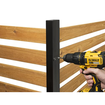 Outdoor Wood Privacy Screen - 42"H x 38"W Size