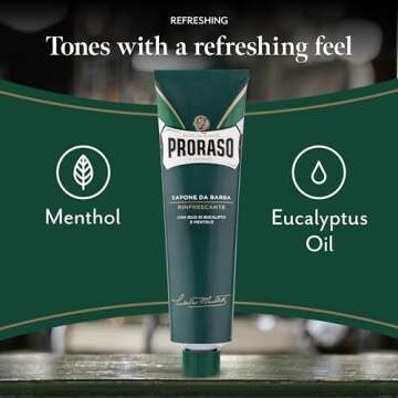 Proraso Refreshing Shaving Cream for Men