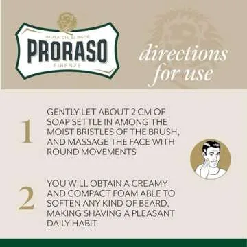 Proraso Refreshing Shaving Cream for Men - Italian Quality
