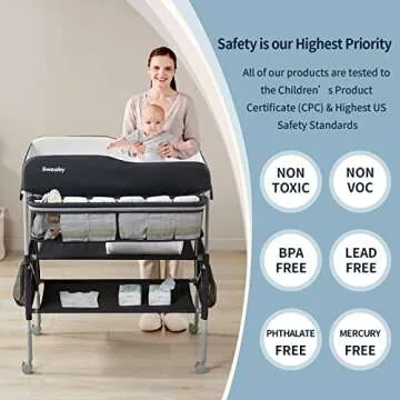 Sweeby Portable Baby Changing Table for Newborns