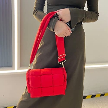 NAARIIAN Stylish Puffer Shoulder Bag for Women