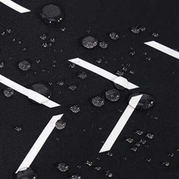 Adabana Pack of 2 Outdoor Waterproof Throw Pillow Covers Decorative Boho Pillow Cover Striped for Ho...