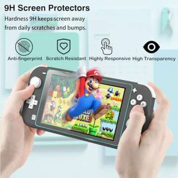 TIKOdirect Nintendo Switch Lite Case - Glittery Protection