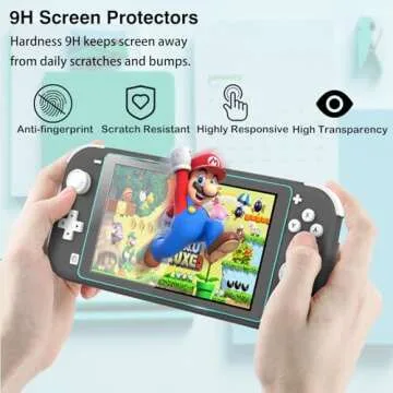 TIKOdirect Nintendo Switch Lite Case - Glittery Protection