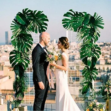 Giftown Tropical Palm Leaves - Perfect for Parties and Decor