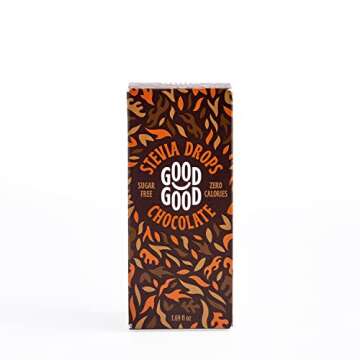 GOOD GOOD Chocolate Stevia Drops - Natural Sweetener