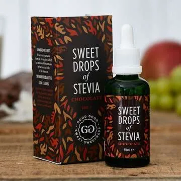 GOOD GOOD Chocolate Stevia Drops - Natural Sweetener