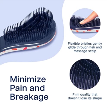 Crave Naturals Glide Thru Detangling Hair Brush for All Hair Types