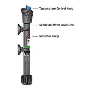 Precise Aqueon Submersible Aquarium Heater for 20-Gallons