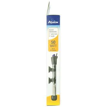 Precise Aqueon Submersible Aquarium Heater for 20-Gallons